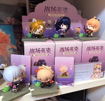 Genshin Impact Battlefield Valor Inazuma Character Blind Box 1 фігурка 25 фото