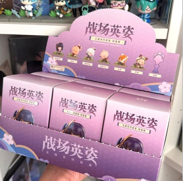 Genshin Impact Battlefield Valor Inazuma Character Blind Box 1 фігурка 25 фото
