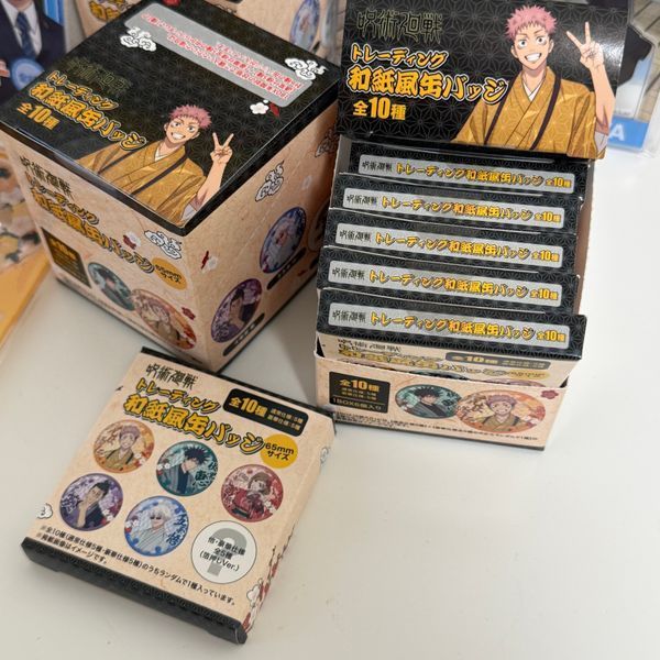 Jujutsu Kaisen &times; JR Tokai &laquo;Juju Tanbo&raquo; Колекційні значки у Blind Box 105 фото